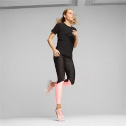 Puma Ultraform Running Tights Women - Puma Black-Koral Ice -RunGear Elite puma ultraform womens running tights puma black koral ice 4 1510377