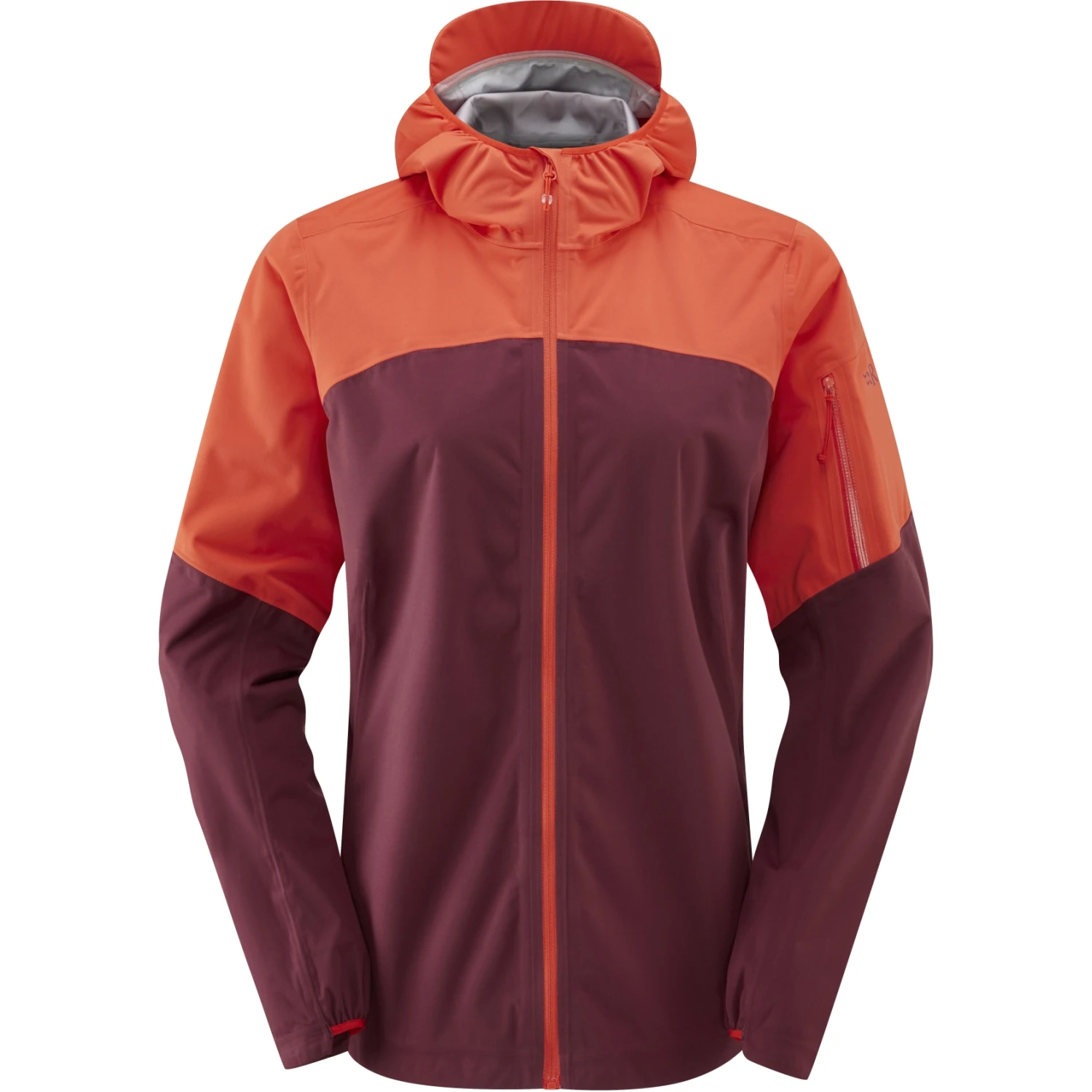 Rab Kinetic Ultra Women's Jacket - Red Grapefruit/deep Heather 3 Rab Kinetic Ultra Women's Jacket - Red Grapefruit/deep Heather - Image 3