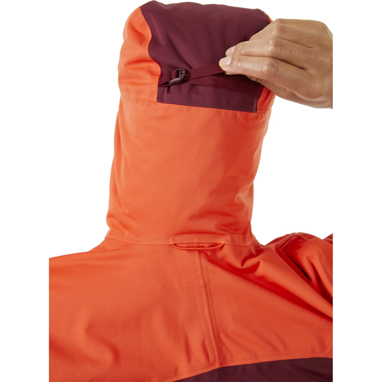 Rab Kinetic Ultra Women's Jacket - Red Grapefruit/deep Heather 7 Rab Kinetic Ultra Women's Jacket - Red Grapefruit/deep Heather - Image 7