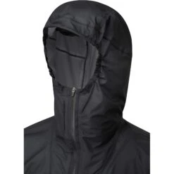 Rab Phantom Pull-On Anorak - Ebony -RunGear Elite rab phantom pull on anorak ebony 5 1146633