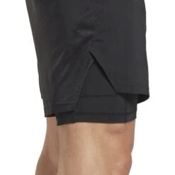 Reebok Running Two-in-One Shorts - Black 11 Reebok Running Two-in-One Shorts - Black -RunGear Elite reebok running 2 1 short men black 5 1244460