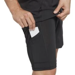 Reebok Running Two-in-One Shorts - Black 13 Reebok Running Two-in-One Shorts - Black -RunGear Elite reebok running 2 1 short men black 7 1244462