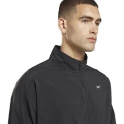 Reebok Running Woven Wind Jacket - Black -RunGear Elite reebok running woven wind jkt men black 5 1244438