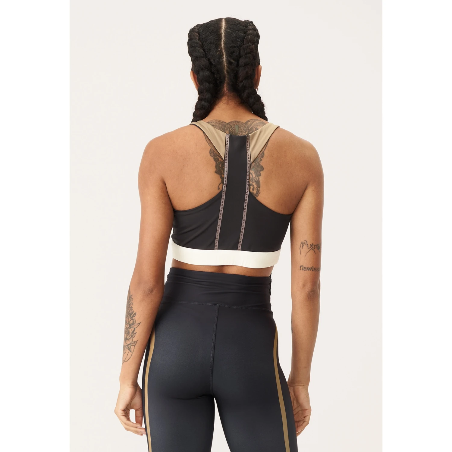 Röhnisch Billie Jean Sports Bra Women - Obsidian Black 3 Röhnisch Billie Jean Sports Bra Women - Obsidian Black - Image 3