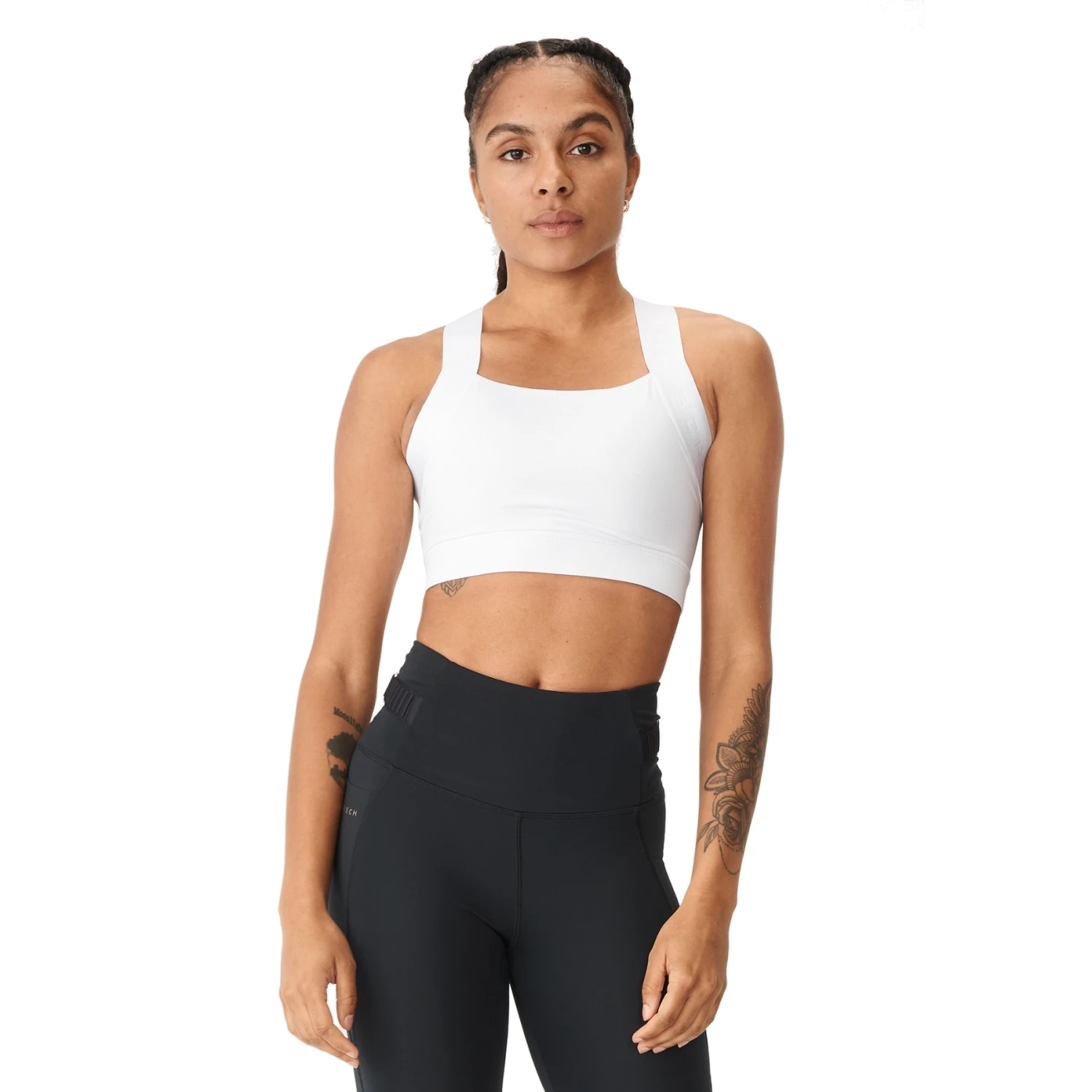 Röhnisch Kay Sports Bra Women - White 2 Röhnisch Kay Sports Bra Women - White - Image 2