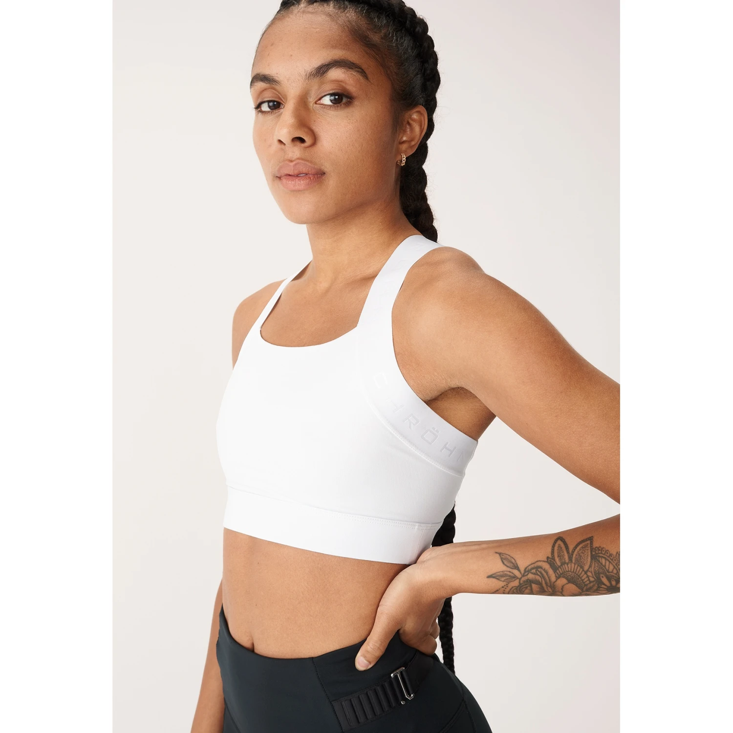 Röhnisch Kay Sports Bra Women - White 4 Röhnisch Kay Sports Bra Women - White - Image 4