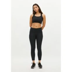 Röhnisch Kay High Waist Tights Women - Black/Black -RunGear Elite roehnisch kay womens high waist tights black black 3 1348172