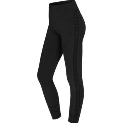 Röhnisch Kay High Waist Tights Women - Black/Black -RunGear Elite roehnisch kay womens high waist tights black black product 2 1380511
