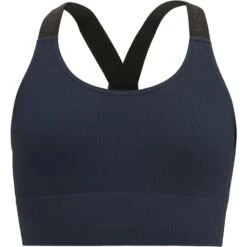 Röhnisch Seamless Rib Sports-Bra Women - Black Iris