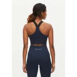 Röhnisch Seamless Rib Sports-Bra Women - Black Iris -RunGear Elite roehnisch seamless rib womens sports bra black iris 3 1250238