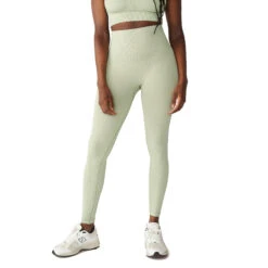 Röhnisch Seamless Rib Tights Women - Desert Sage