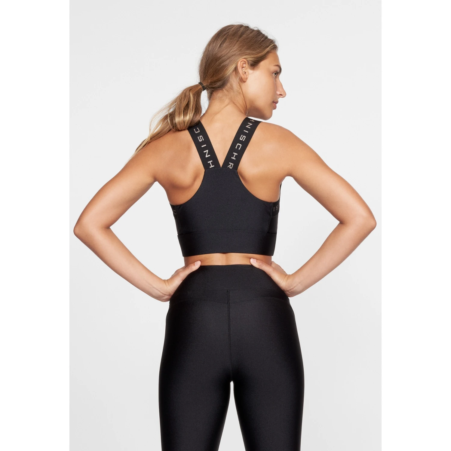 Röhnisch Shiny Kay Sports Bra Women - Black 3 Röhnisch Shiny Kay Sports Bra Women - Black - Image 3