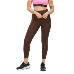 Röhnisch Tempo Logo Tights Women - Coffee Bean