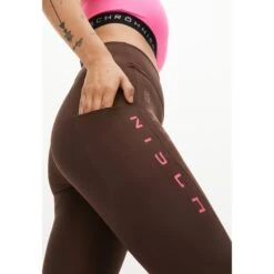 Röhnisch Tempo Logo Tights Women - Coffee Bean -RunGear Elite roehnisch tempo logo womens tights coffee bean 6 1250196