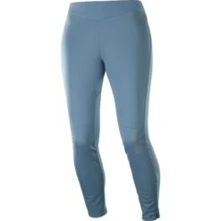 Salomon GTX Windstopper Softshell Tights Women - Mallard Blue