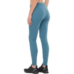 Salomon GTX Windstopper Softshell Tights Women - Mallard Blue -RunGear Elite salomon gtx ws sshell tight womens mallard blue 5 1072474