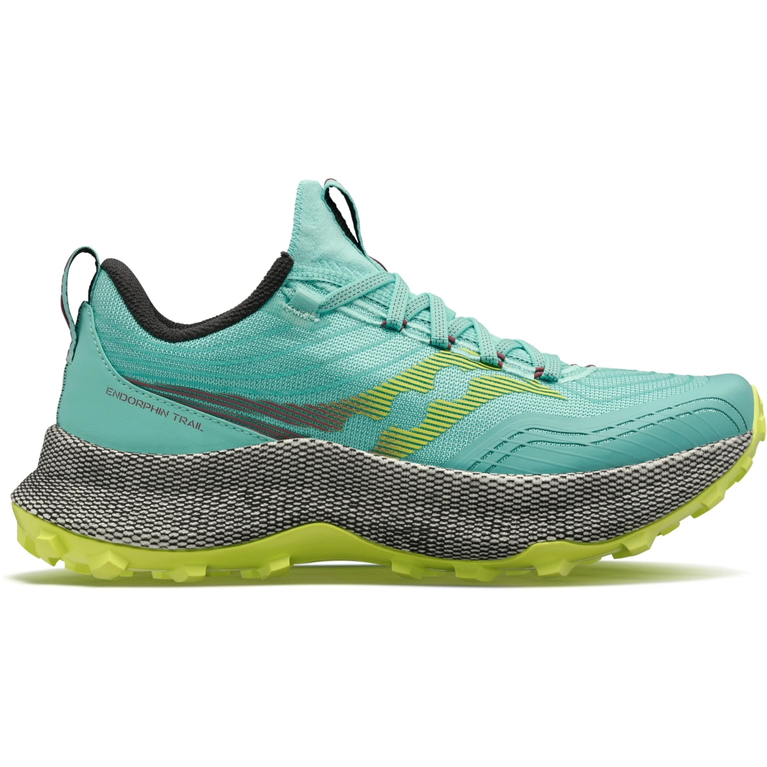 Saucony Endorphin Trail Women's Trail Running Shoes - Cool Mint/acid 1 Saucony Endorphin Trail Women's Trail Running Shoes - Cool Mint/acid