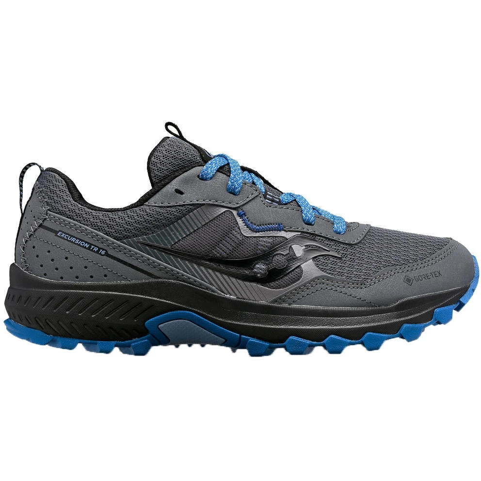 Saucony Excursion TR16 GTX Trail Shoes Women - Shadow/summit 1 Saucony Excursion TR16 GTX Trail Shoes Women - Shadow/summit