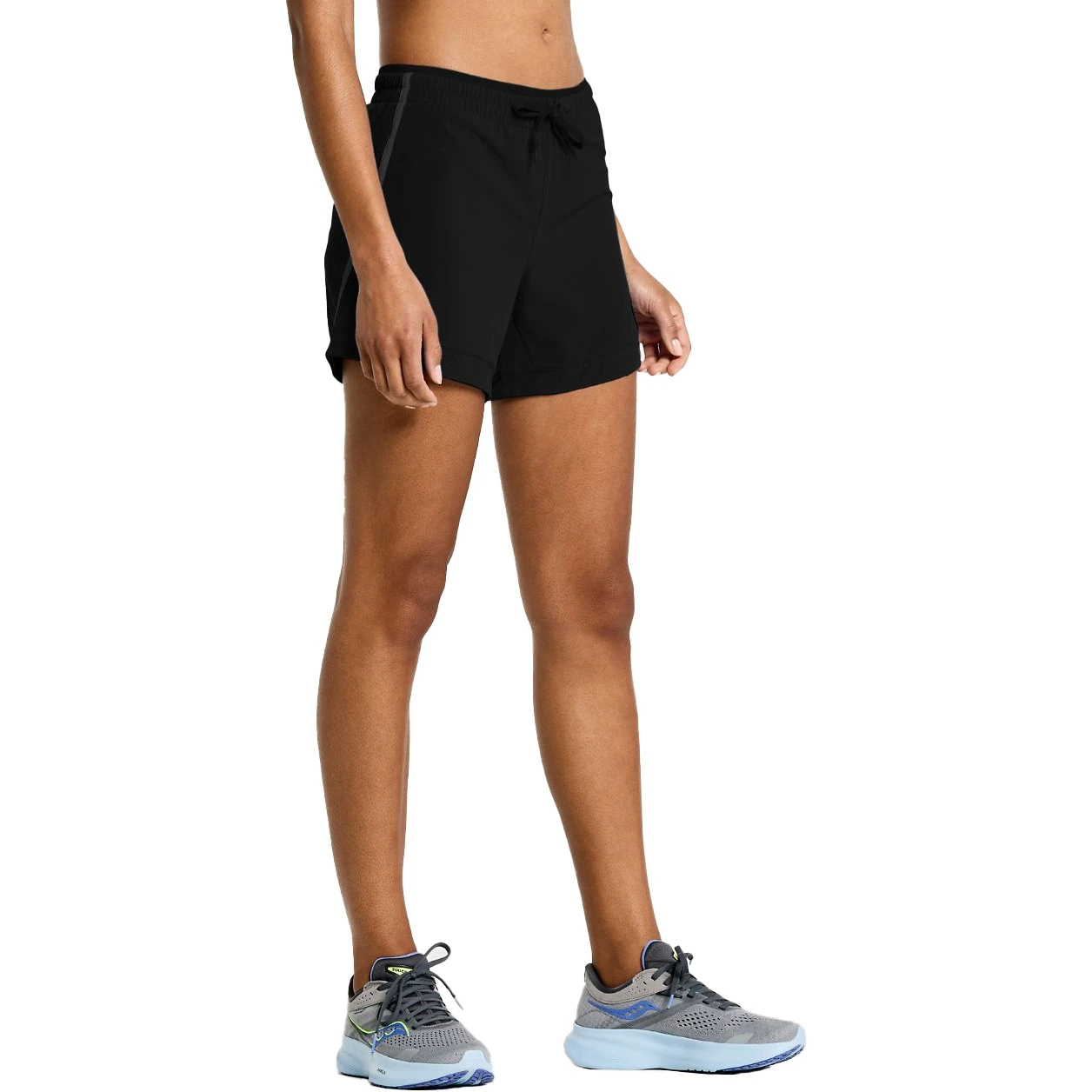 Saucony Outpace 5" Shorts Women - Black 2 Saucony Outpace 5" Shorts Women - Black - Image 2