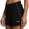 Saucony Outpace 5" Shorts Women - Black