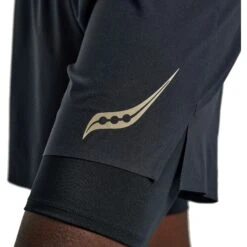 Saucony Pinnacle 5" 2-in-1 Shorts - Black 13 Saucony Pinnacle 5" 2-in-1 Shorts - Black -RunGear Elite saucony pinnacle 5 2 in 1 shorts black 6 1452381