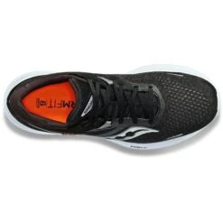 Saucony Ride 16 Running Shoes - Black/white -RunGear Elite saucony ride 16 running shoes black white 3 1377163