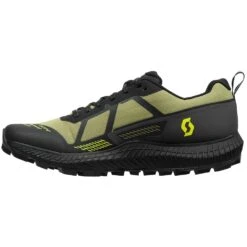SCOTT Supertrac 3 Running Shoes - Mud Green/black -RunGear Elite scott supertrac 3 running shoe mud green black 1 1211235