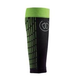 Sidas Ultralight Run Calf Compression Sleeves - Black/yellow