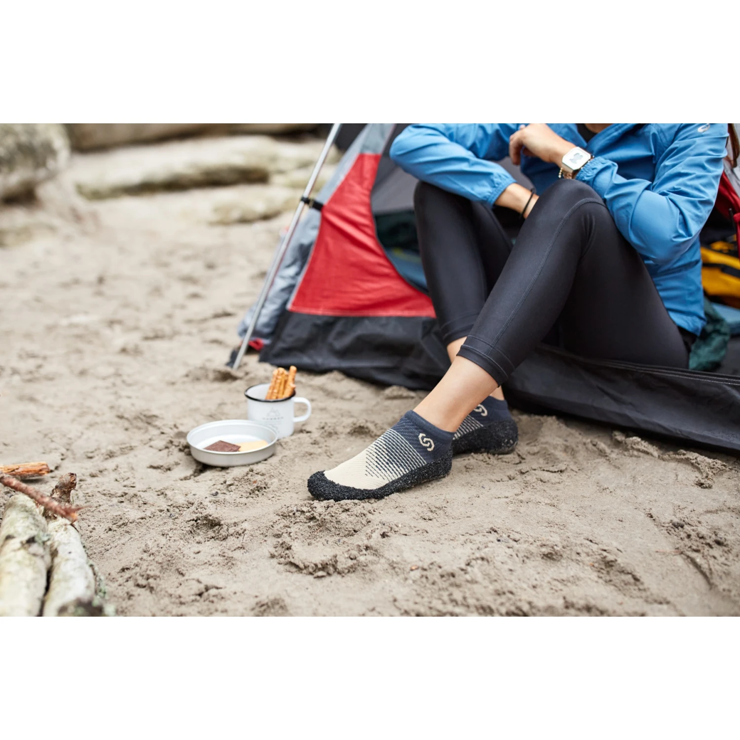 Skinners Sock Shoes 2.0 - Carmine 11 Skinners Sock Shoes 2.0 - Carmine - Image 11