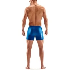 SKINS 1-Series Fitness Shorts - Bright Blue -RunGear Elite skins 1 series fitness shorts bright blue 6 1392521