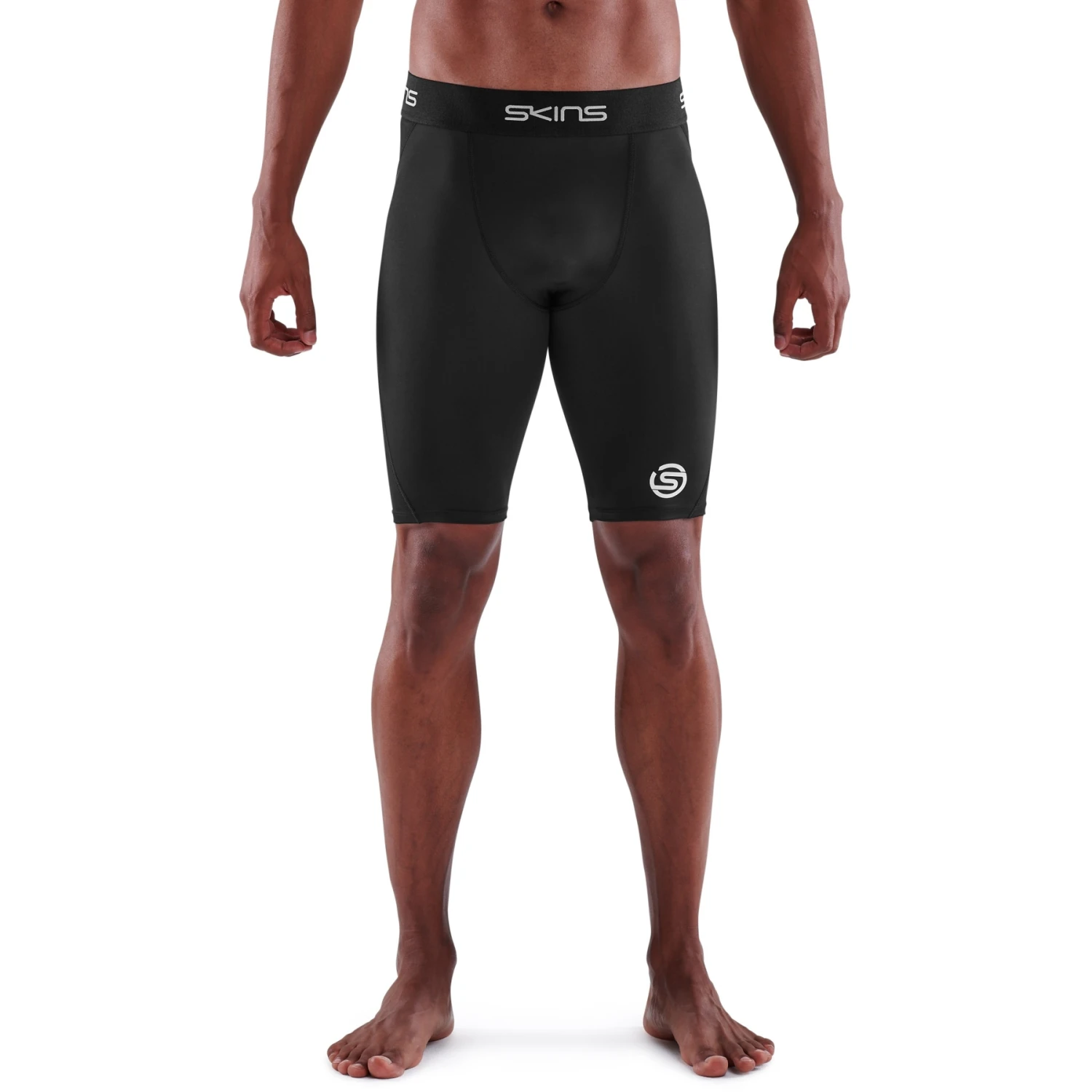 SKINS 1-Series Half Tights - Black 1 SKINS 1-Series Half Tights - Black