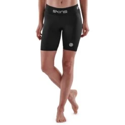 SKINS 1-Series Half Tights Women - Black