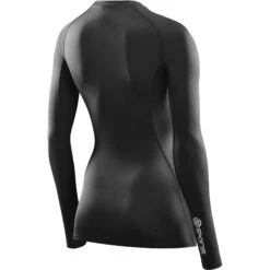 SKINS 1-Series Women's Long Sleeve Shirt - Black -RunGear Elite skins 1 series women long sleeve shirt black 2 1392556