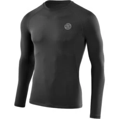 SKINS 2-Series Long Sleeve Top - Black -RunGear Elite skins 2 series long sleeve top black 1 1392168