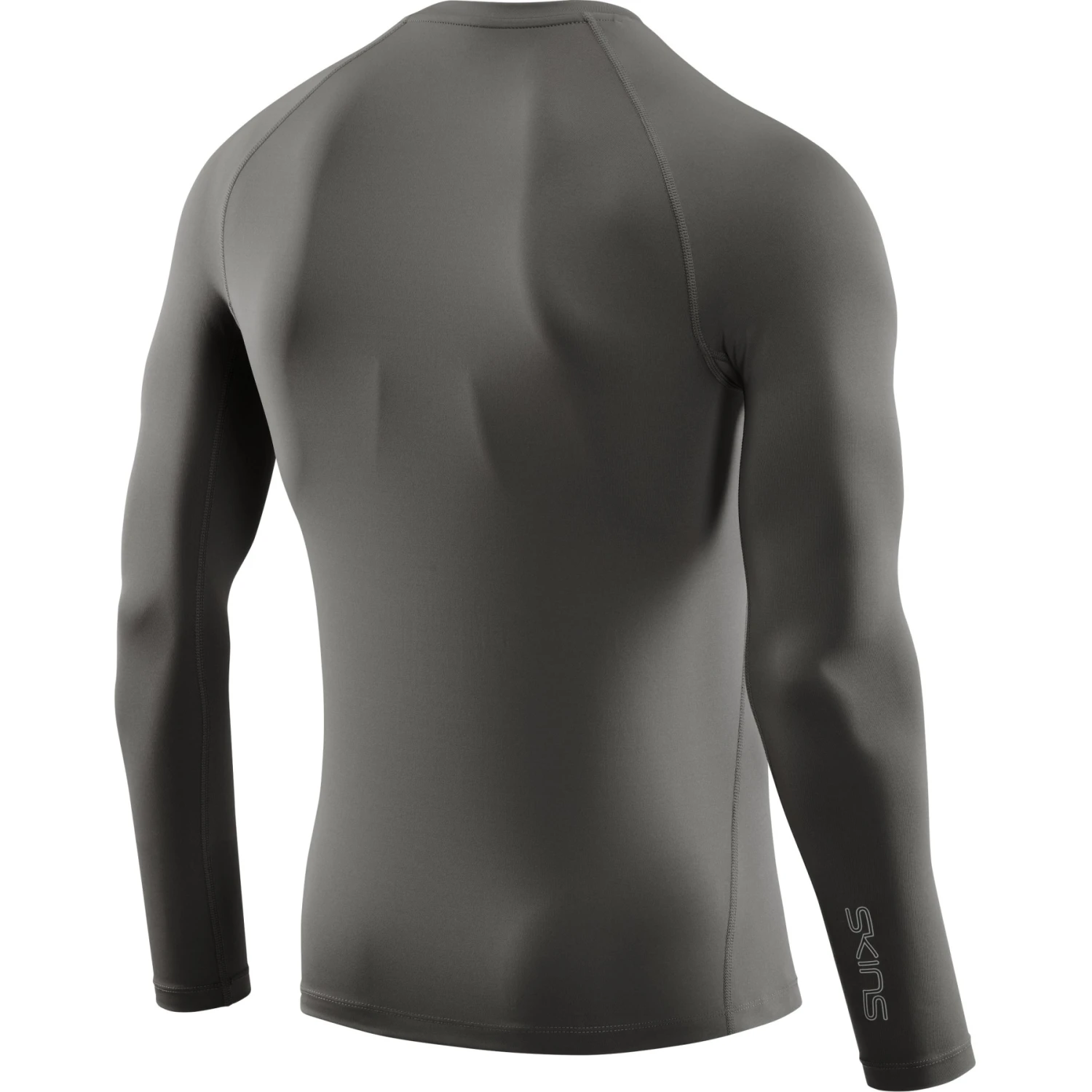 SKINS 2-Series Long Sleeve Top - Charcoal 4 SKINS 2-Series Long Sleeve Top - Charcoal - Image 4