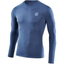 SKINS 2-Series Long Sleeve Top - Navy Blue -RunGear Elite skins 2 series long sleeve top navy blue 1 1392172