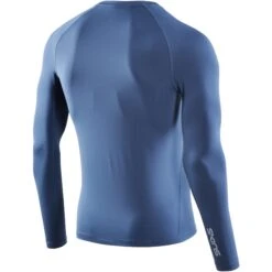 SKINS 2-Series Long Sleeve Top - Navy Blue -RunGear Elite skins 2 series long sleeve top navy blue 2 1392173