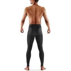 SKINS 2-Series Long Tight - Charcoal -RunGear Elite skins 2 series long tight black 4 1495472