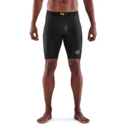 SKINS 3-Series Half Tights - Black