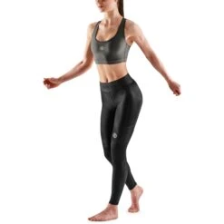 SKINS 3-Series Women's Pocket Long Tight - Black 13 SKINS 3-Series Women's Pocket Long Tight - Black -RunGear Elite skins 3 series women pkt long tight 4 1494912