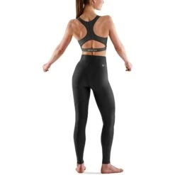 SKINS 3-Series Women's Soft Long Tight - Black 12 SKINS 3-Series Women's Soft Long Tight - Black -RunGear Elite skins 3 series women soft long tight black 5 1512148