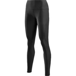 SKINS 3-Series Women's T&R Long Tights - Black -RunGear Elite skins 3 series women t r long tights women black 1 1393616
