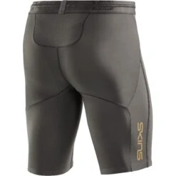 SKINS 5-Series Half Tights - Charcoal -RunGear Elite skins 5 series half tights charcoal 2 1390663