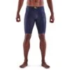 SKINS 5-Series Half Tights - Navy Blue