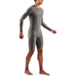 SKINS 5-Series Top Long Sleeve - Charcoal 11 SKINS 5-Series Top Long Sleeve - Charcoal -RunGear Elite skins 5 series top long sleeve charcoal 3 1390852