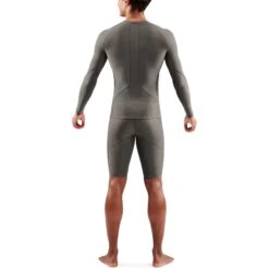 SKINS 5-Series Top Long Sleeve - Charcoal 13 SKINS 5-Series Top Long Sleeve - Charcoal -RunGear Elite skins 5 series top long sleeve charcoal 6 1390855