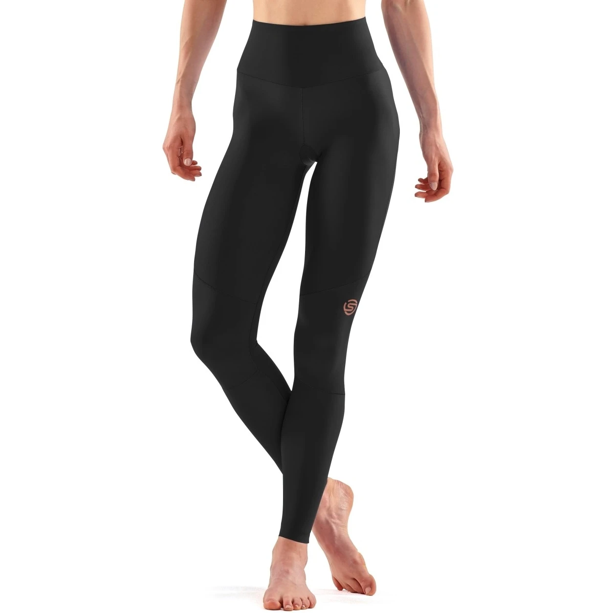 SKINS 5-Series Women's Recovery Long Tights - Black 1 SKINS 5-Series Women's Recovery Long Tights - Black