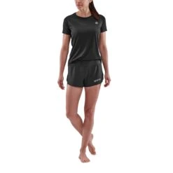 SKINS Activewear 3-Series Run Shorts Women - Black -RunGear Elite skins activewear 3 series women run shorts black 2 892326