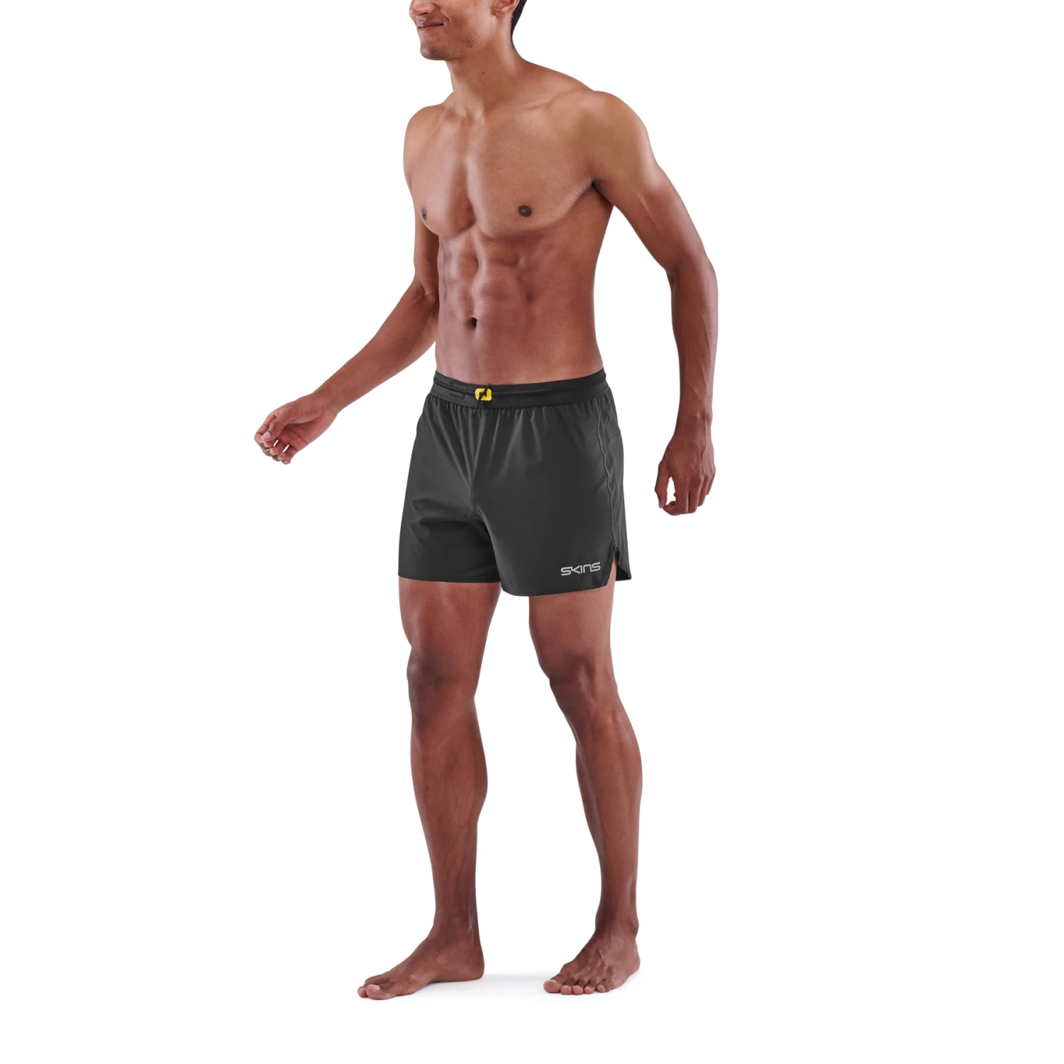 SKINS 3-Series 4" Run Shorts - Black 4 SKINS 3-Series 4" Run Shorts - Black - Image 4
