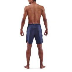 SKINS 3-Series 7" X-Fit Running Shorts - Navy Blue -RunGear Elite skins activewear men 3 series x fit shorts navy blue 4 892271